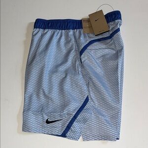 Nike Court Victory Tennis Shorts Men's S HM6514 Blue dri-fit NWT $55